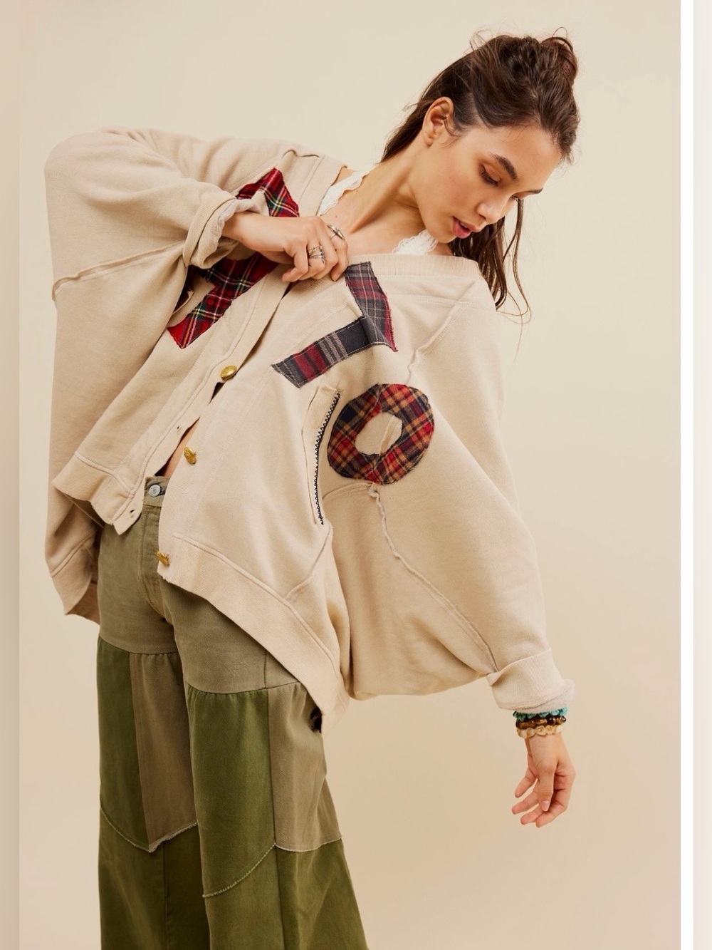 Free People Tricia Fix 1970 Cardi NWT